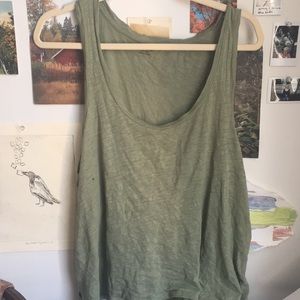 Madewell light green tank